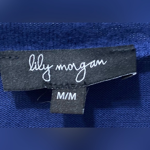 🔴2/$10 SALE🔴 Lily Morgan Womens Top Size Medium - Picture 3 of 3